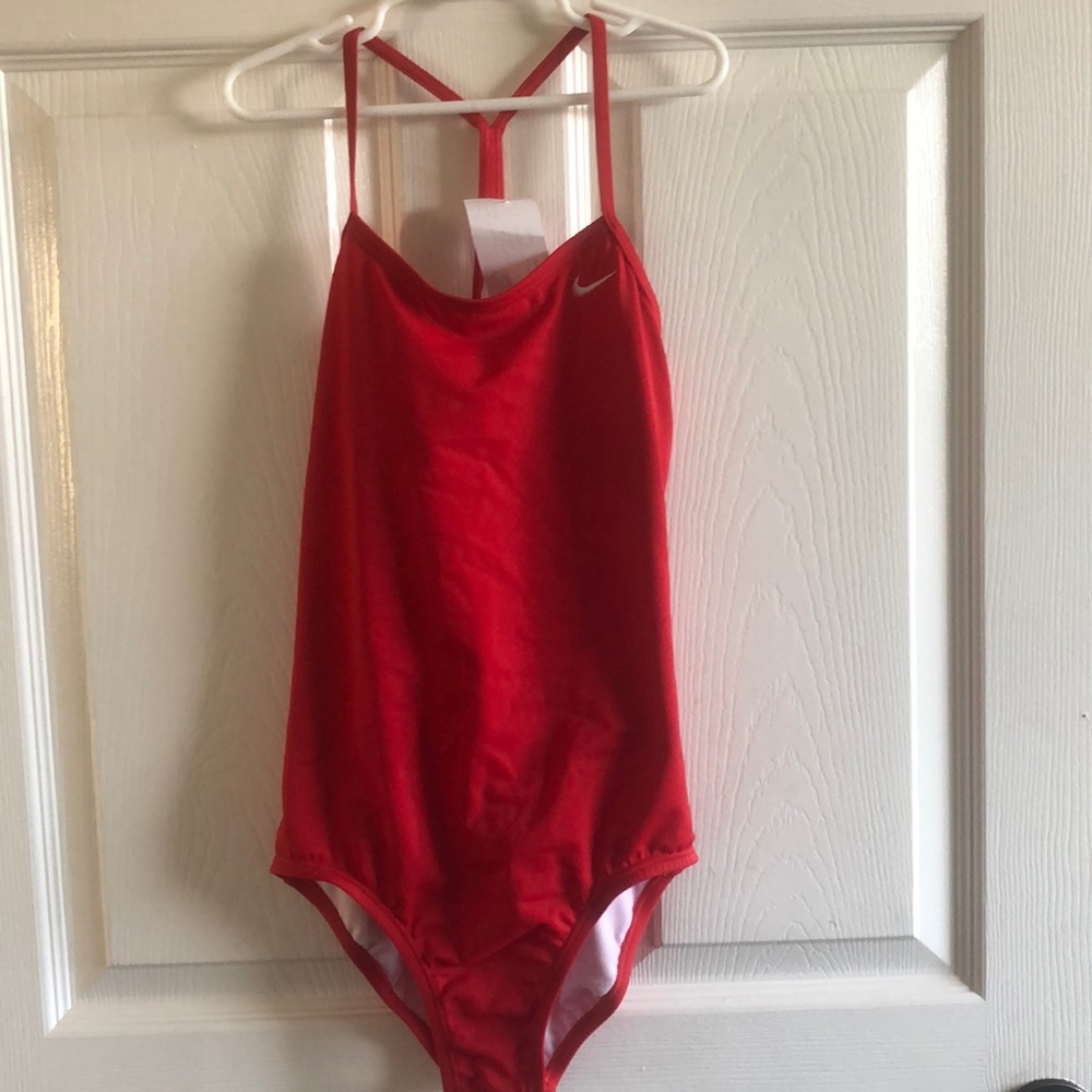 red nike one piece